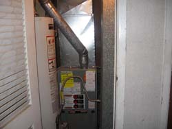 vented door for small furnace room