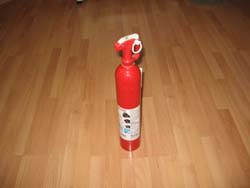 kitchen type small fire extinguisher